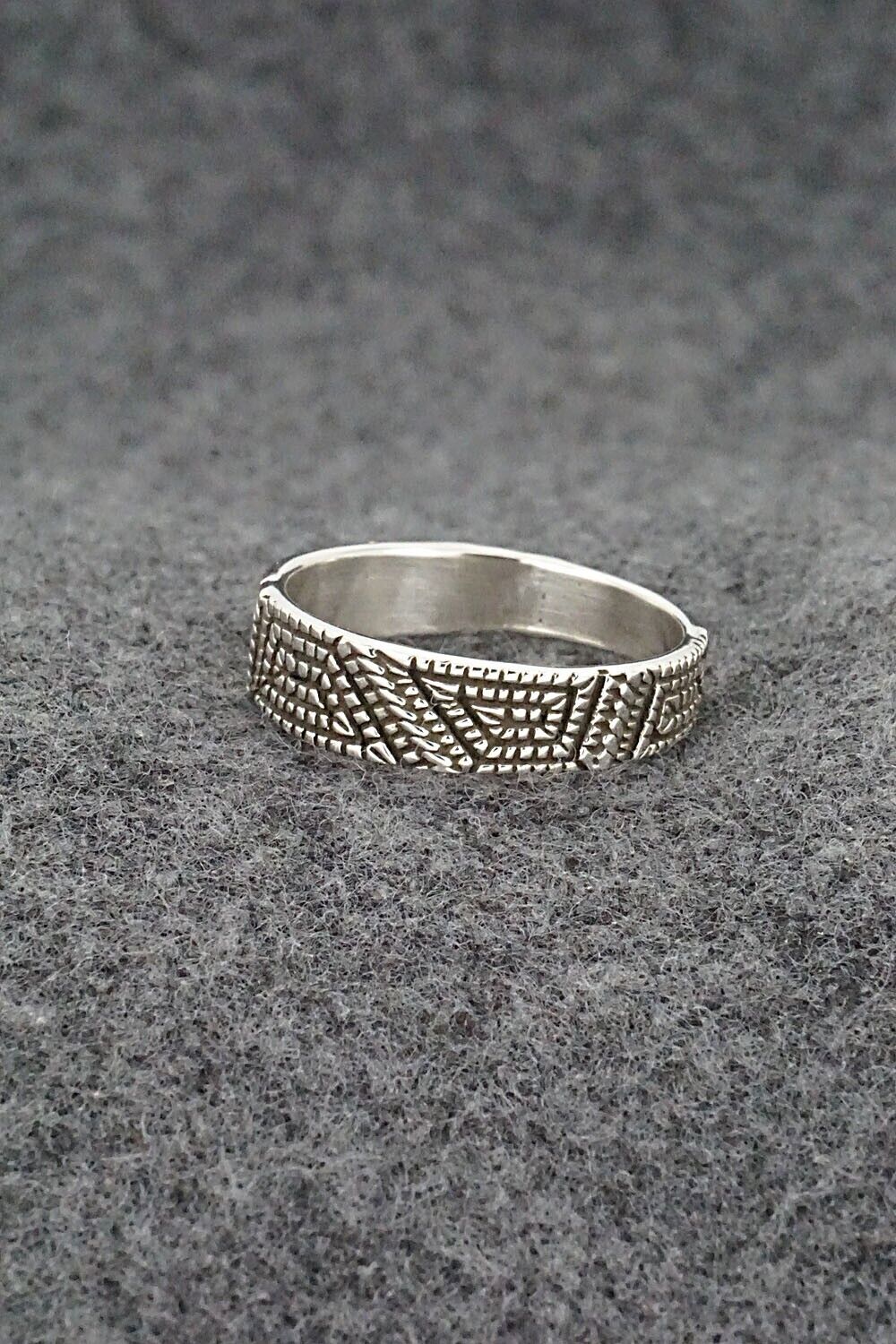 Sterling Silver Ring - Elgin Tom - Size 9.5