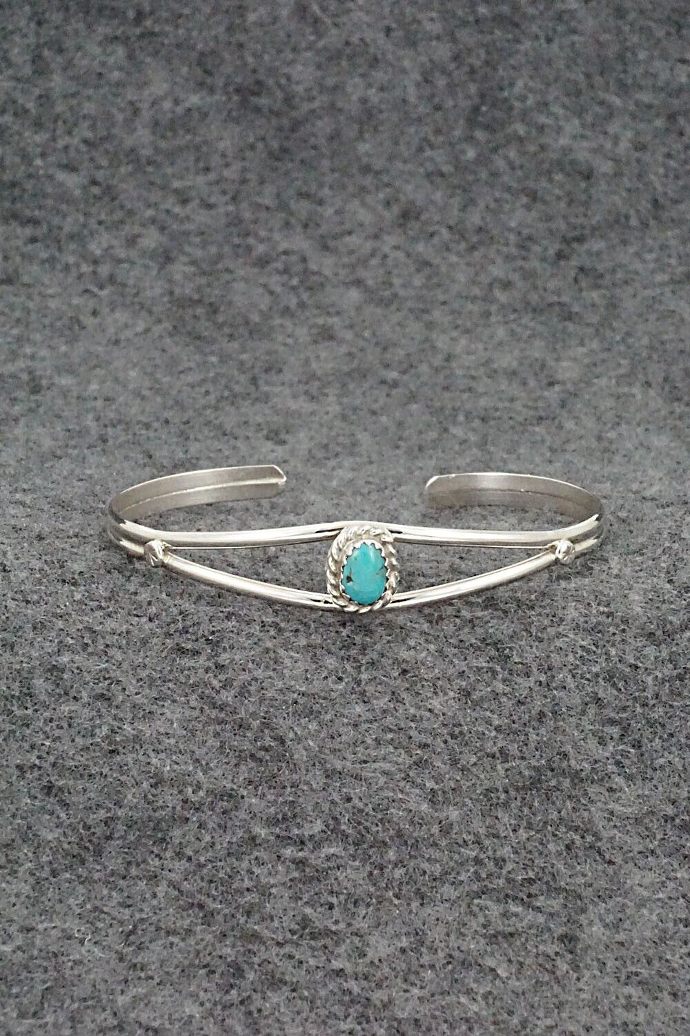 Turquoise & Sterling Silver Bracelet - Elton Cadman