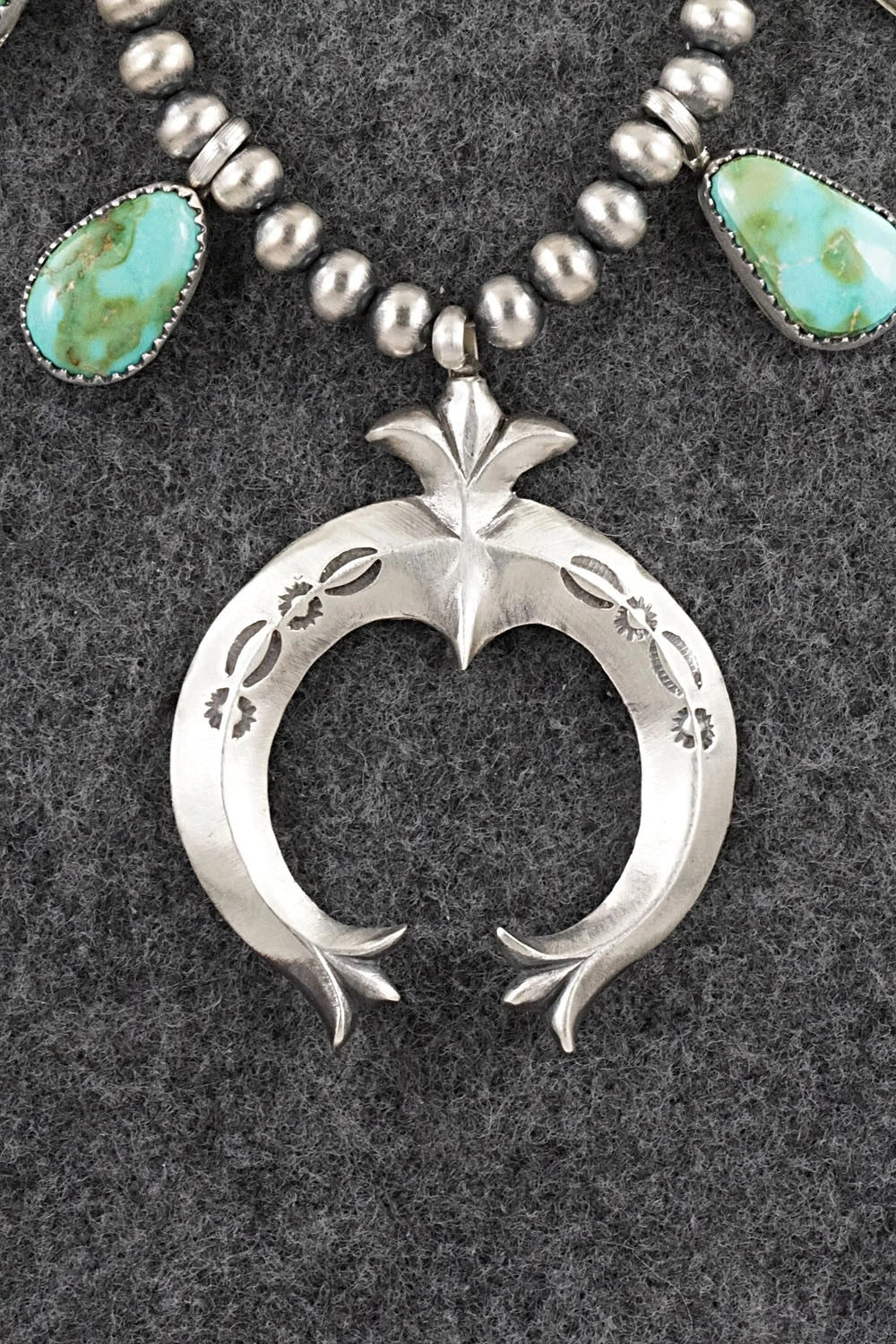 Turquoise & Sterling Silver Necklace - Latricia Largo