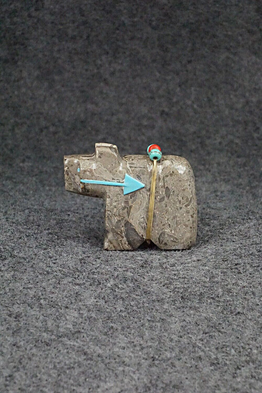 Bear Zuni Fetish Carving - Bennie Bacy