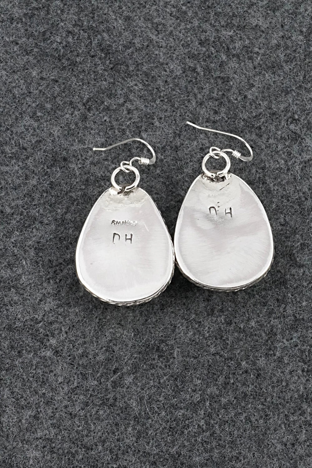 Turquoise & Sterling Silver Earrings - Danny Henio