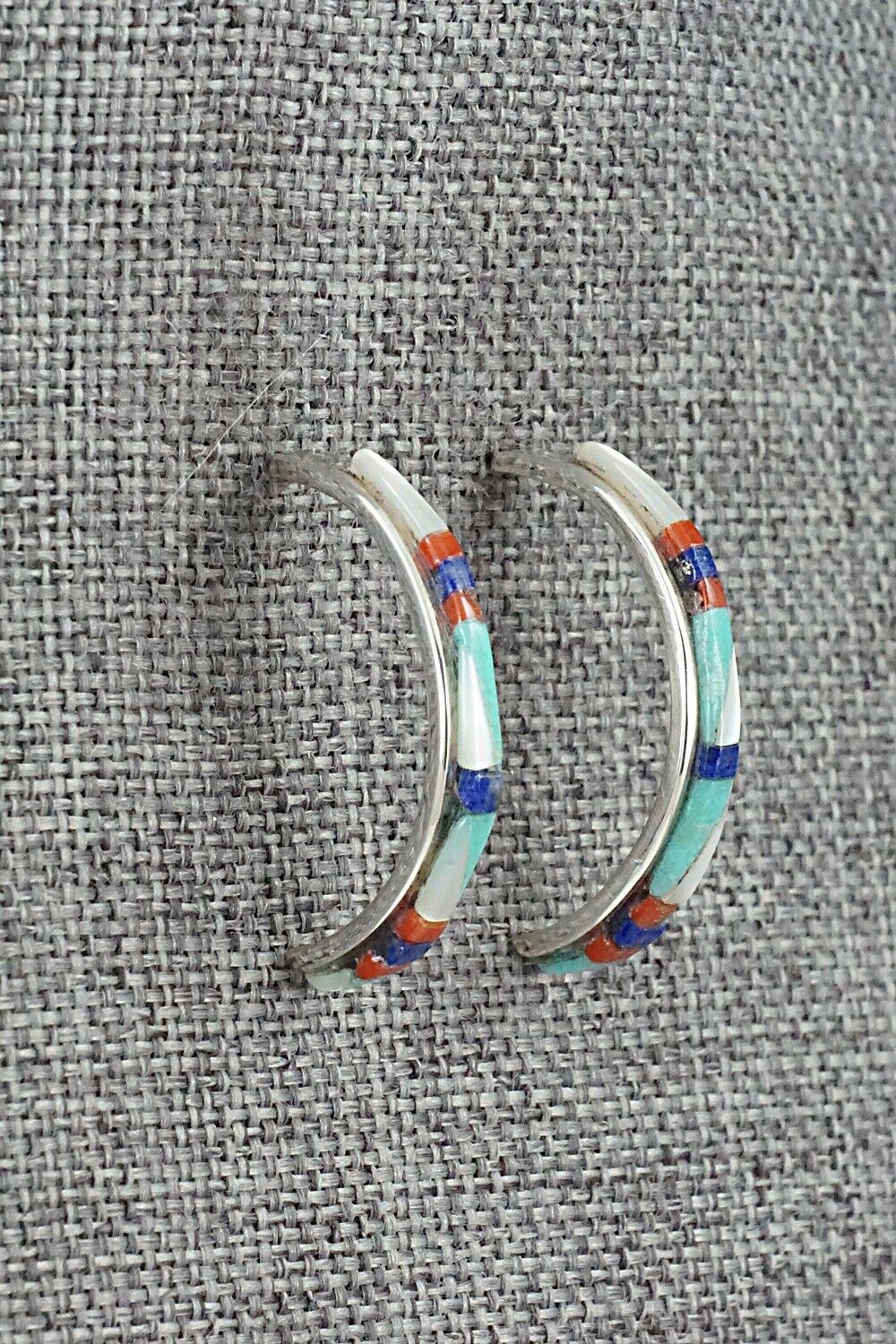 Multi-Stone & Sterling Silver Earrings - Jeanette Chavez