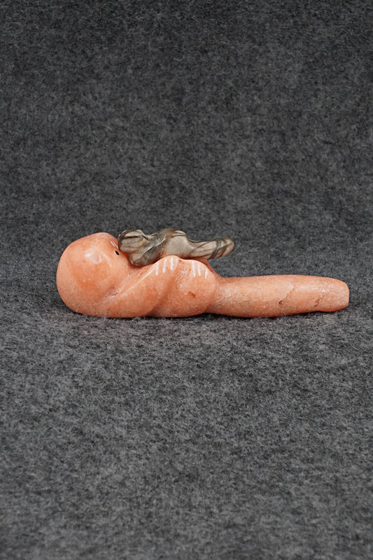 Otter Zuni Fetish Carving - Justin Red Elk