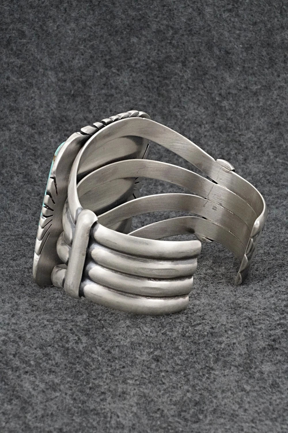 Turquoise & Sterling Silver Bracelet - Mark Yazzie