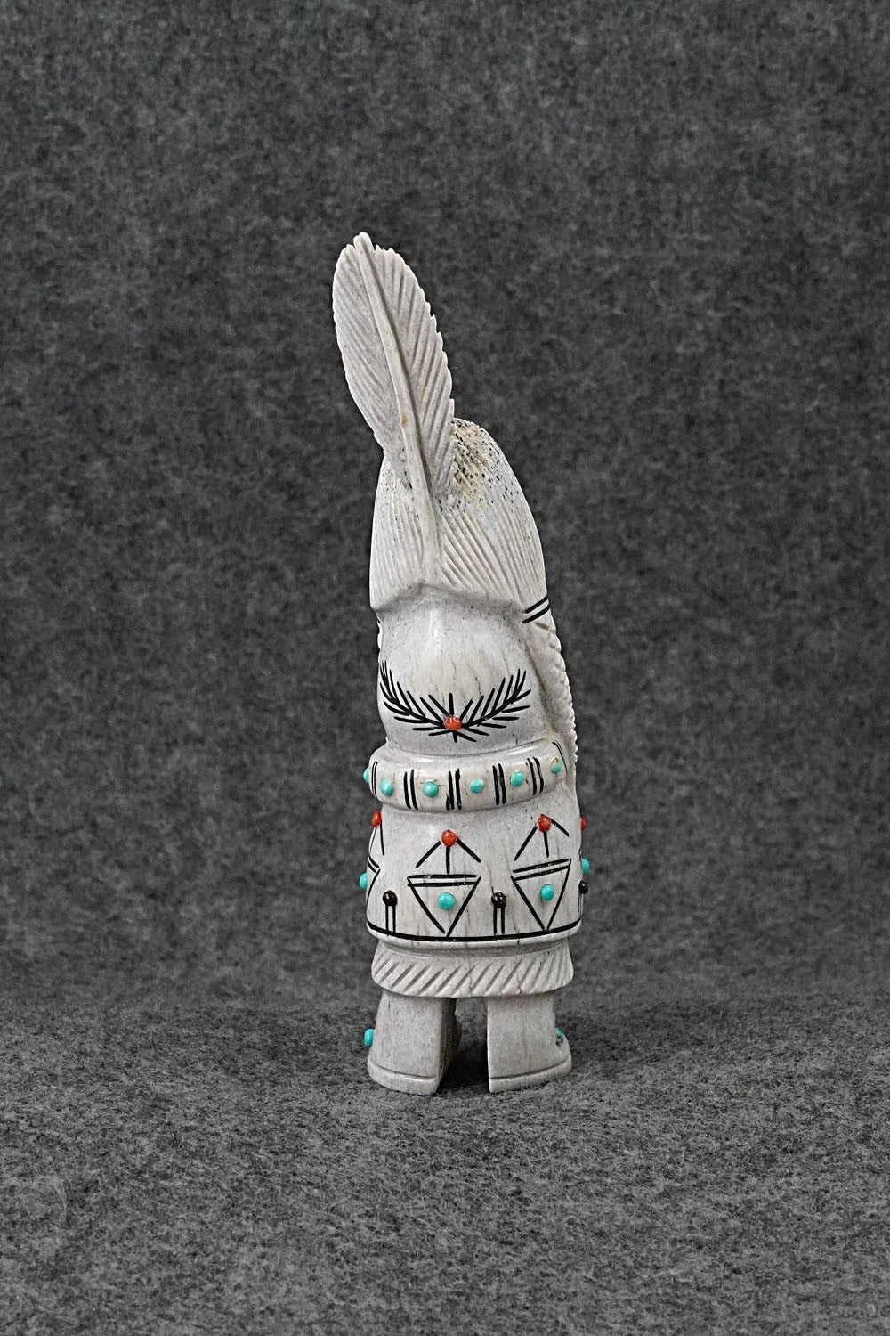 Corn Maiden Zuni Fetish Carving - Claudia Peina