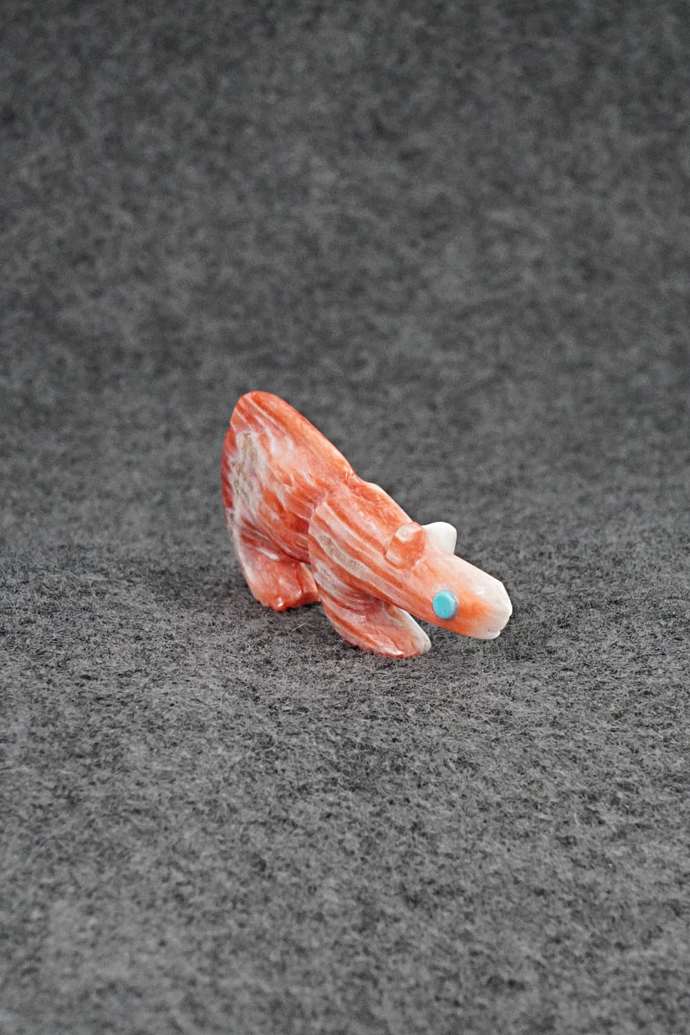 Mountain Lion Zuni Fetish Carving - Ronnie Lunasee