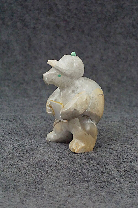 Turtle Zuni Fetish Carving - Enrike Leekya