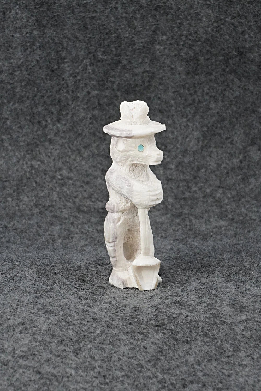 Smokey Bear Zuni Fetish Carving - Chris Peina