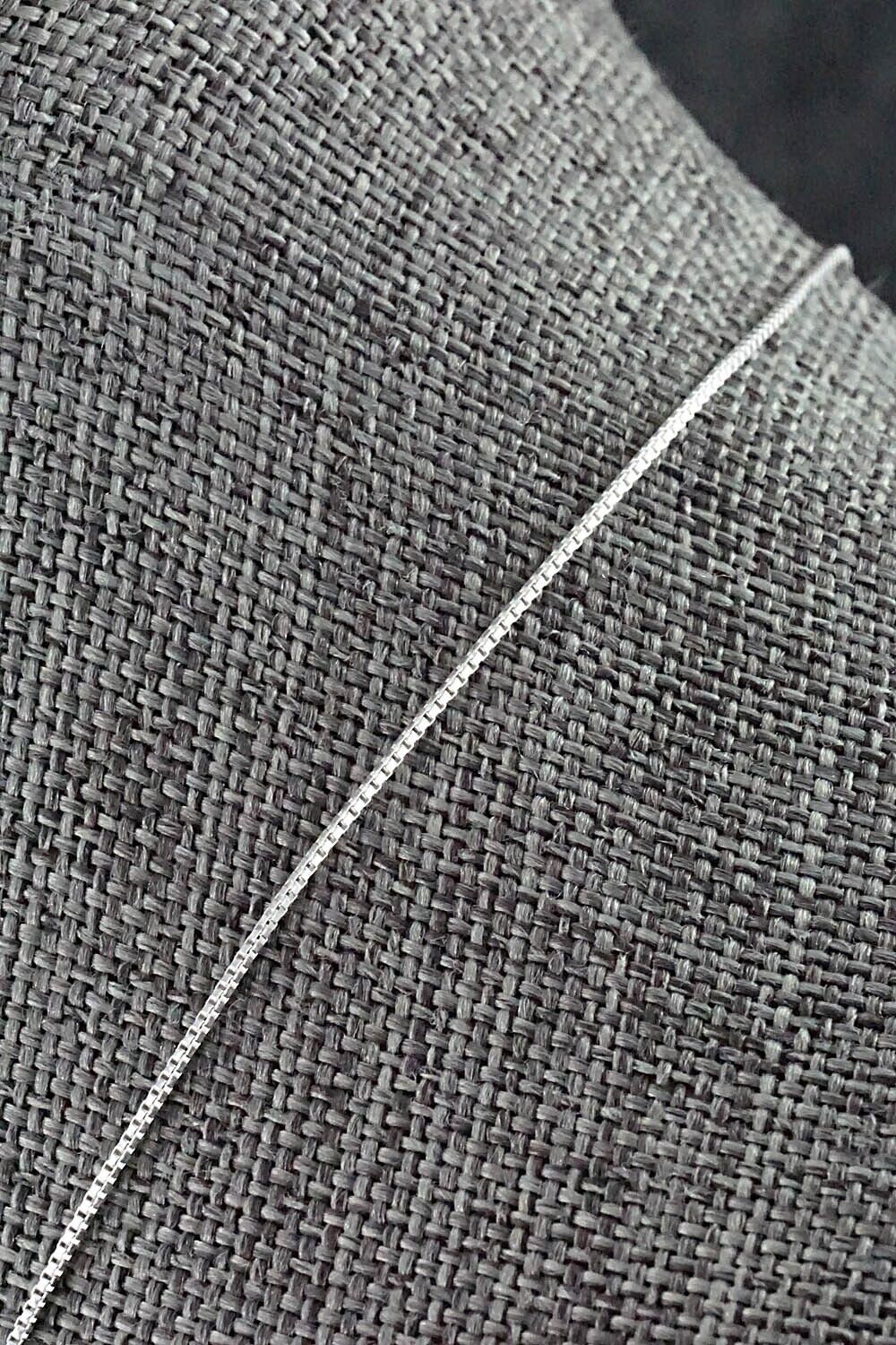 Sterling Silver Chain Necklace - Sterling Silver 20"
