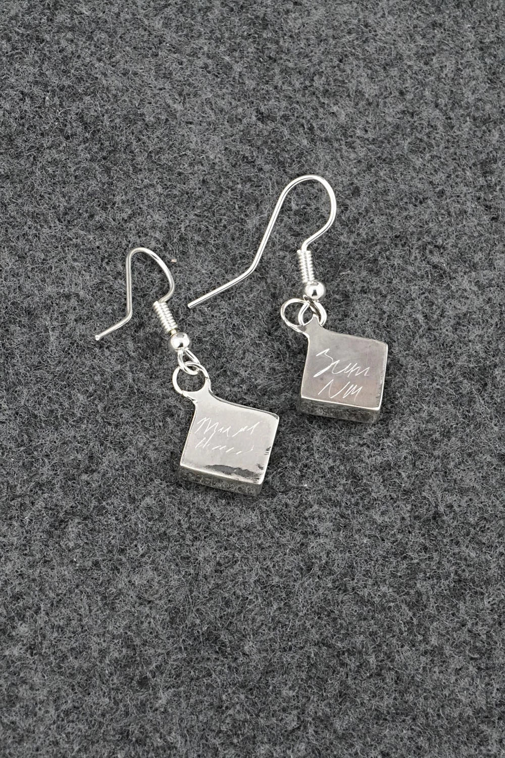 Turquoise and Sterling Silver Earrings - Michelle Haloo