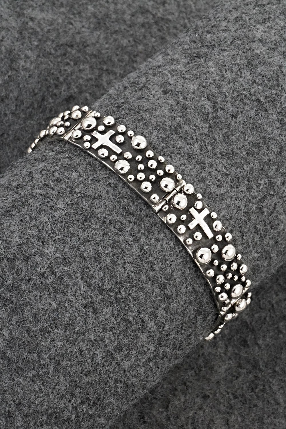 Sterling Silver Link Bracelet - Akee Douglas