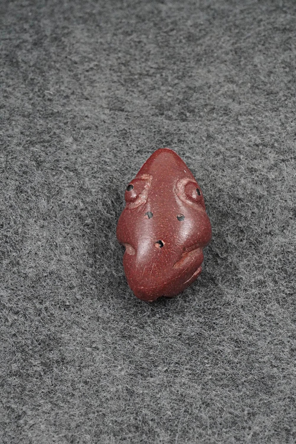 Frog Zuni Fetish Carving - Justin Red Elk