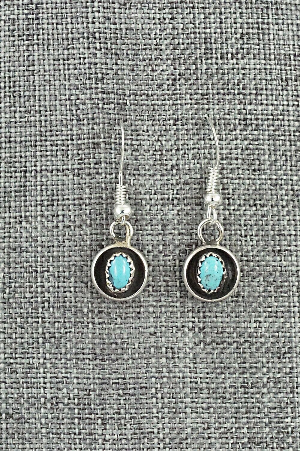 Turquoise & Sterling Silver Squash Blossom Set - Phil Garcia