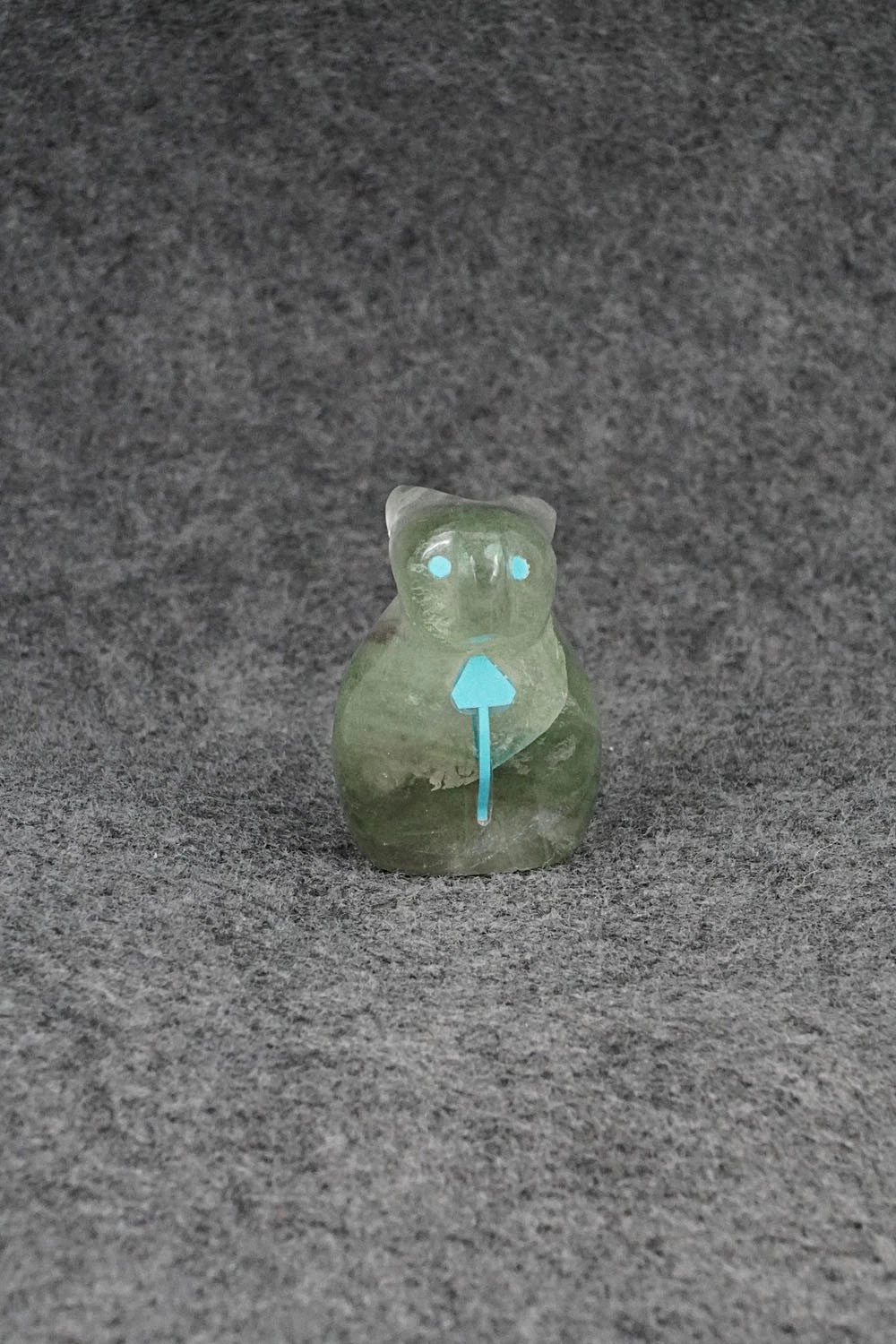 Bear Zuni Fetish Carving - Kenric Laiwakete