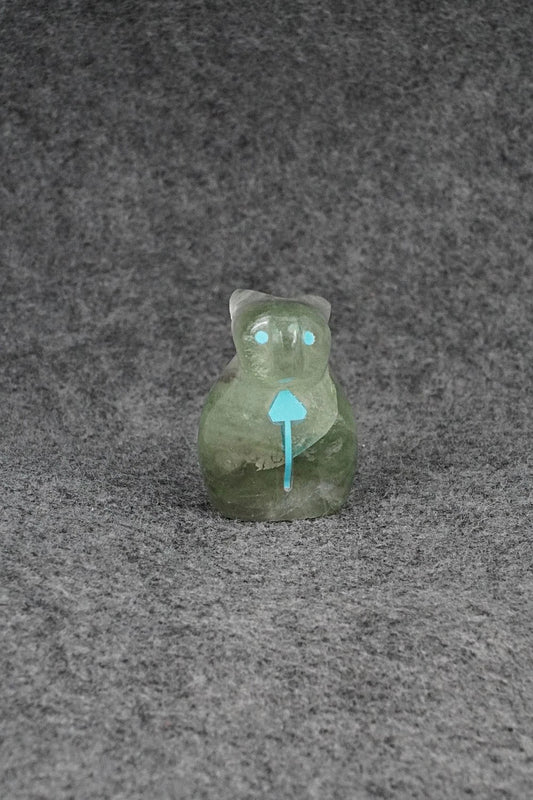 Bear Zuni Fetish Carving - Kenric Laiwakete