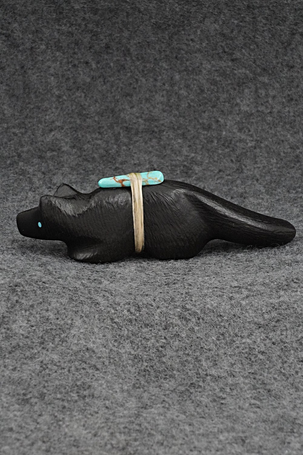 Wolf Zuni Fetish Carving - Herbert Halate