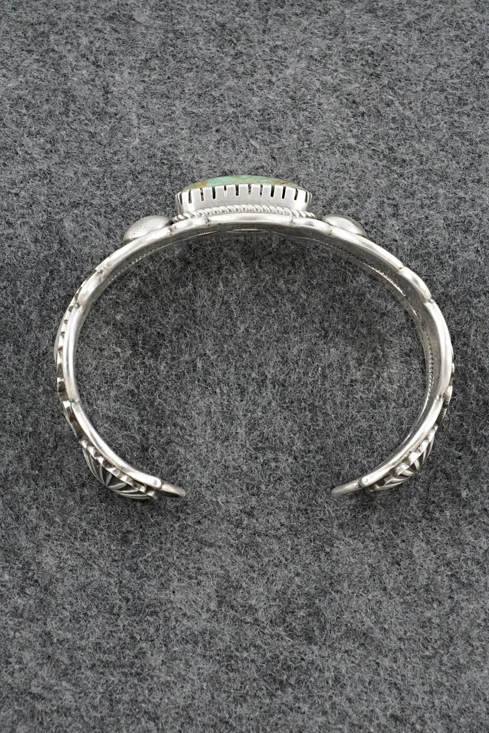 Turquoise & Sterling Silver Bracelet - Roland Dixson