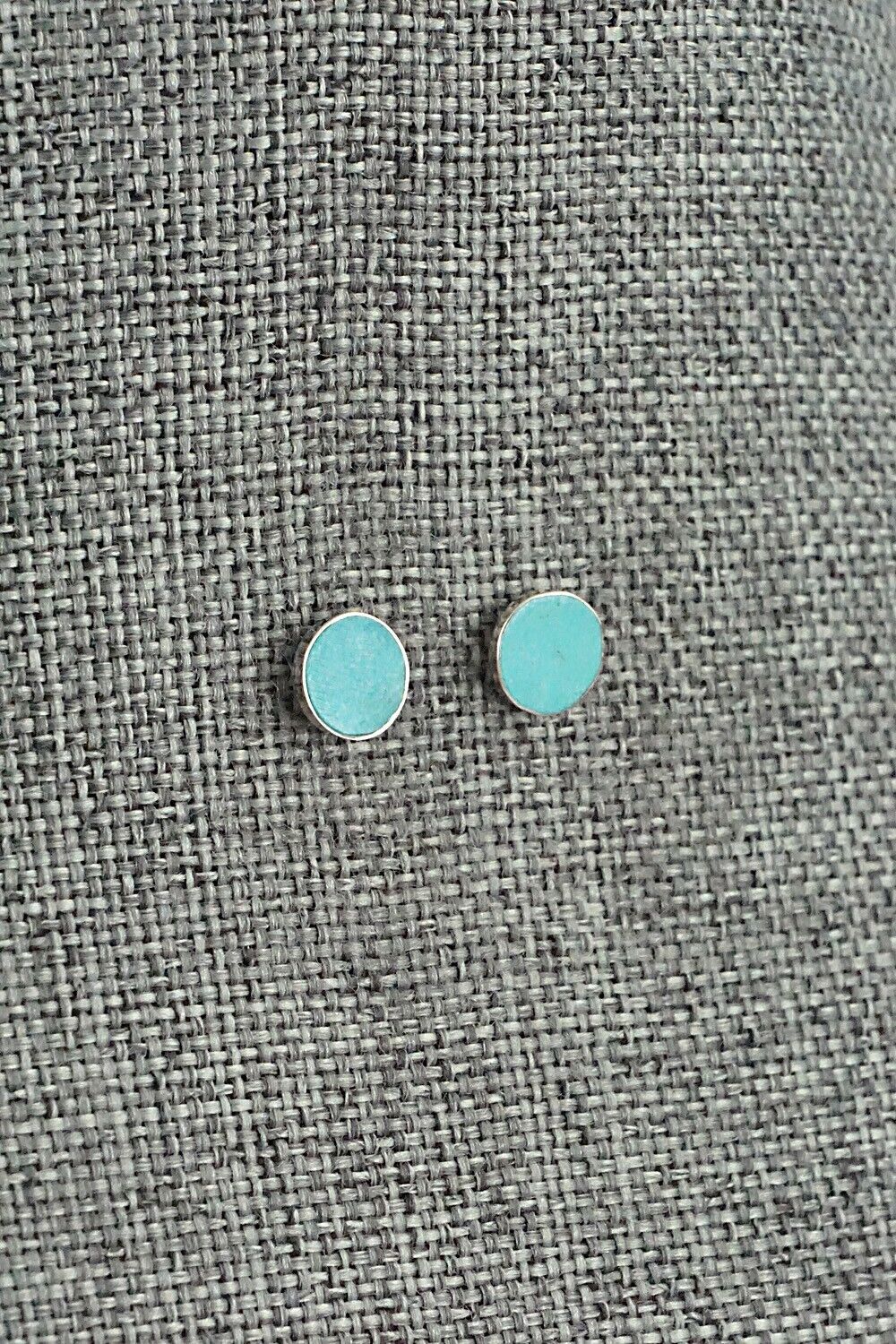 Turquoise & Sterling Silver Earrings - Rebecca Davis