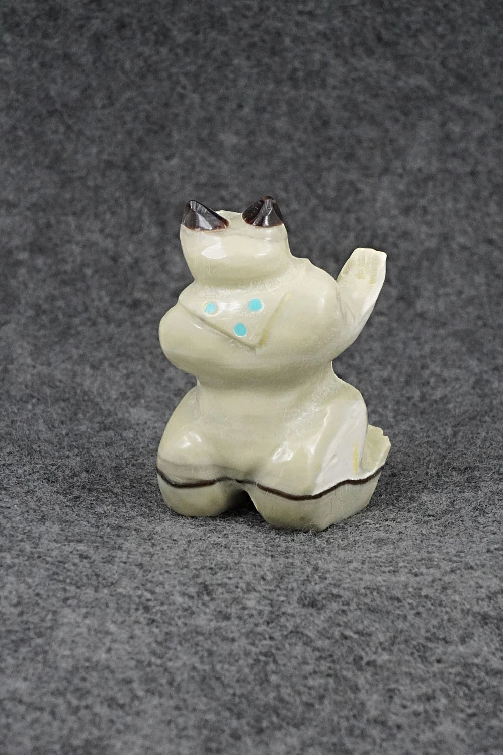 Frog Zuni Fetish Carving - Freddie Leekya