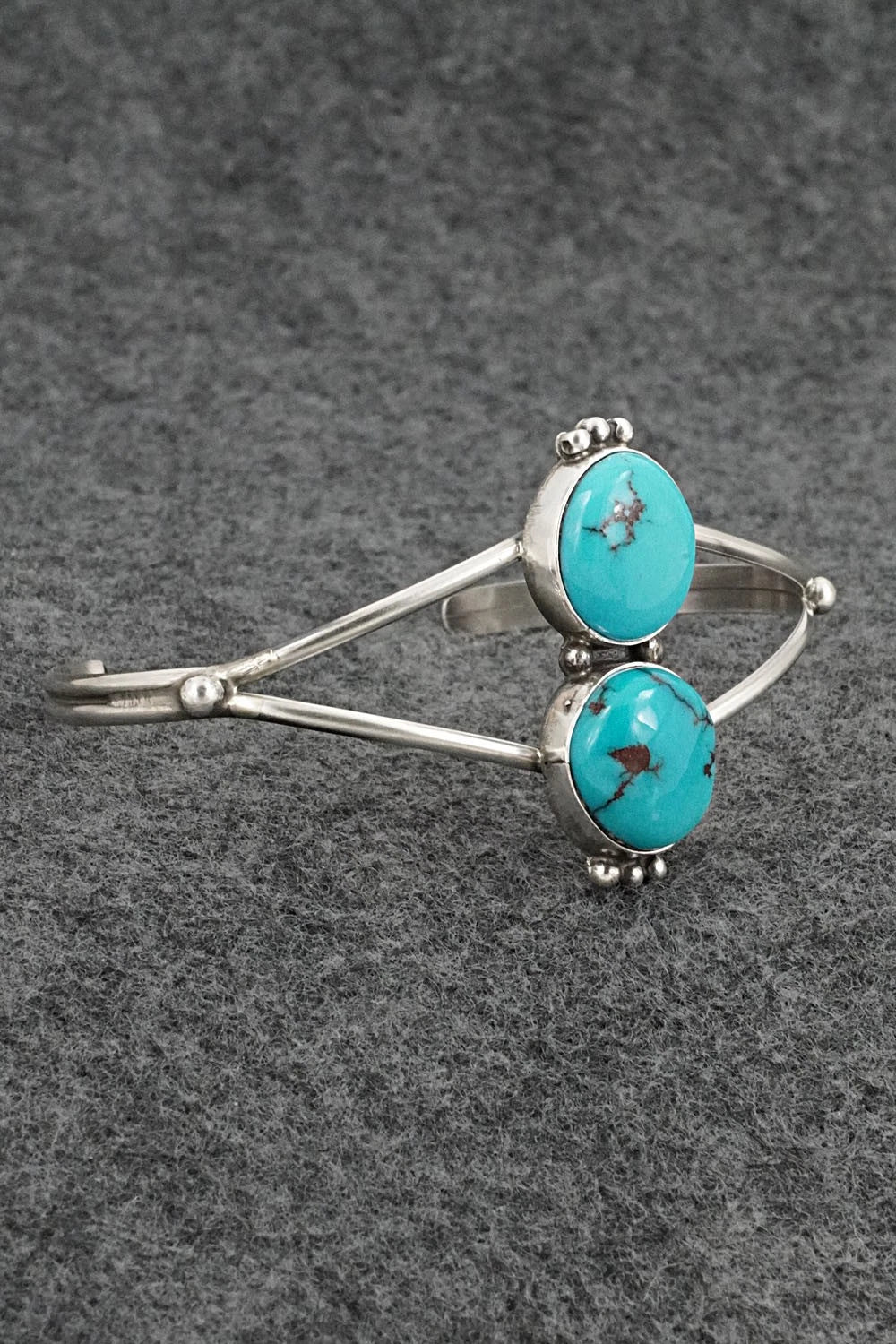Turquoise & Sterling Silver Bracelet - Rena Begay