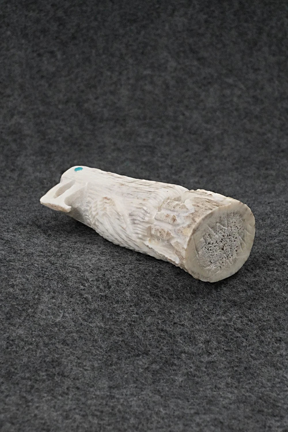 Eagle Zuni Fetish Carving - Gerrick Weeka