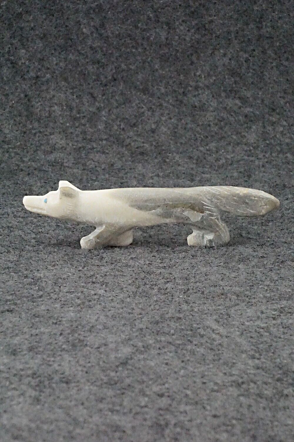 Wolf Zuni Fetish Carving - Cody Nastacio