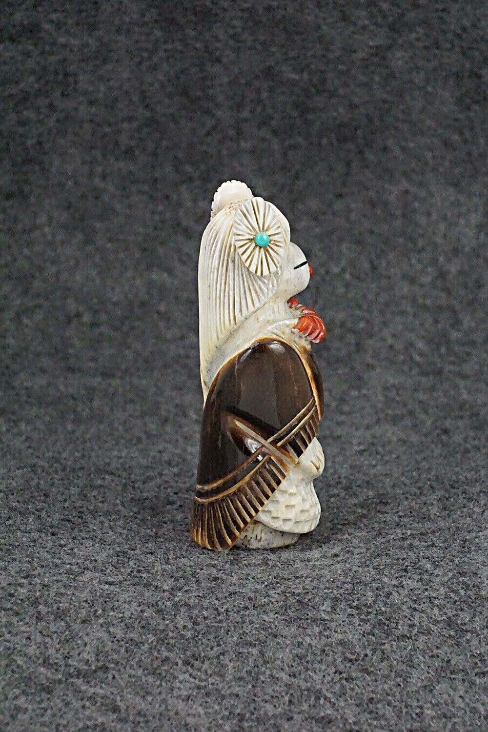 Corn Maiden Zuni Fetish Carving - Claudia Peina