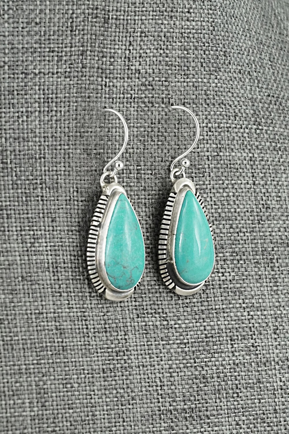 Turquoise & Sterling Silver Earrings - Thomas Francisco