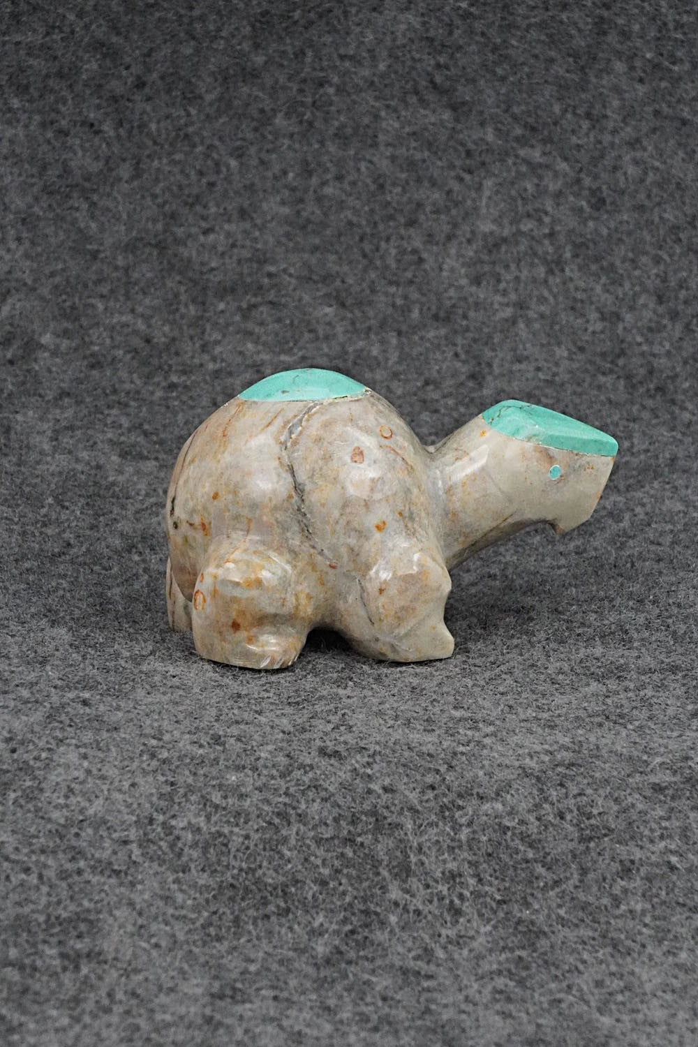 Turtle Zuni Fetish Carving - Enrike Leekya