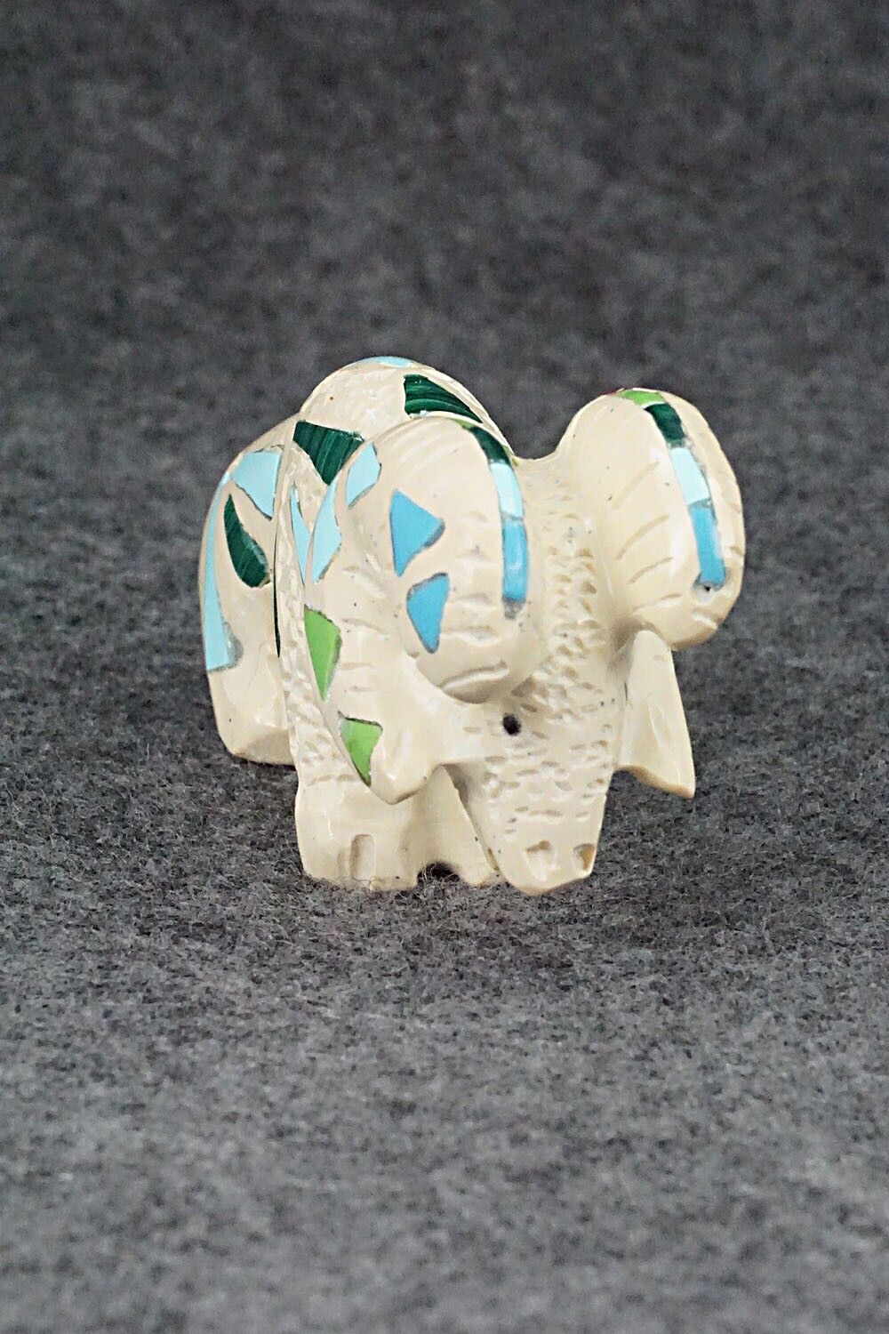 Ram Zuni Fetish Carving - Russell Shack