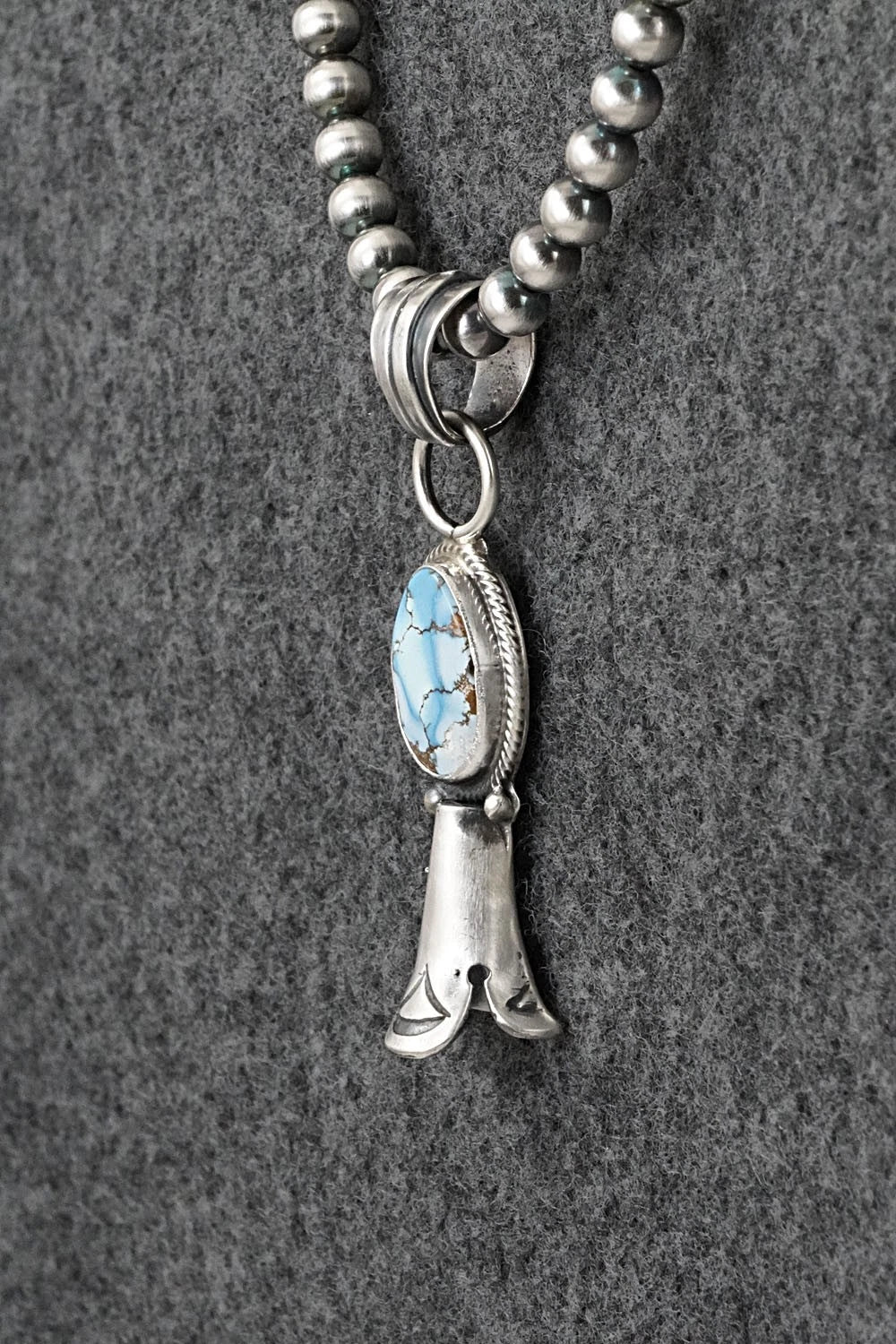 Turquoise & Sterling Silver Necklace - Sharon McCarthy