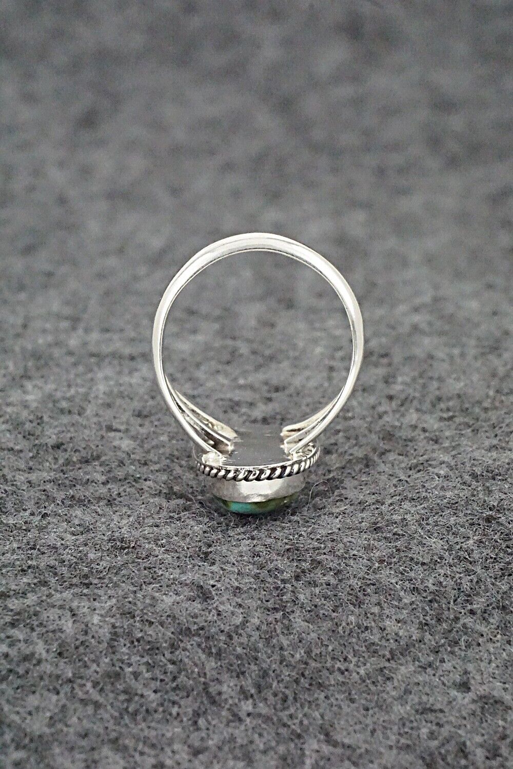 Turquoise & Sterling Silver Ring - Alice Rose Saunders - Size 6.5