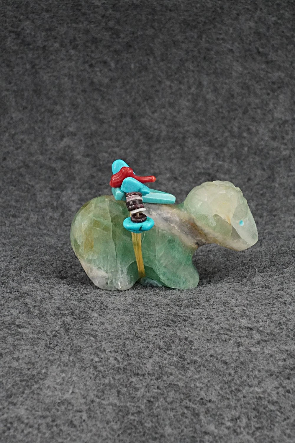 Ram Zuni Fetish Carving - Rodney Laiwakete