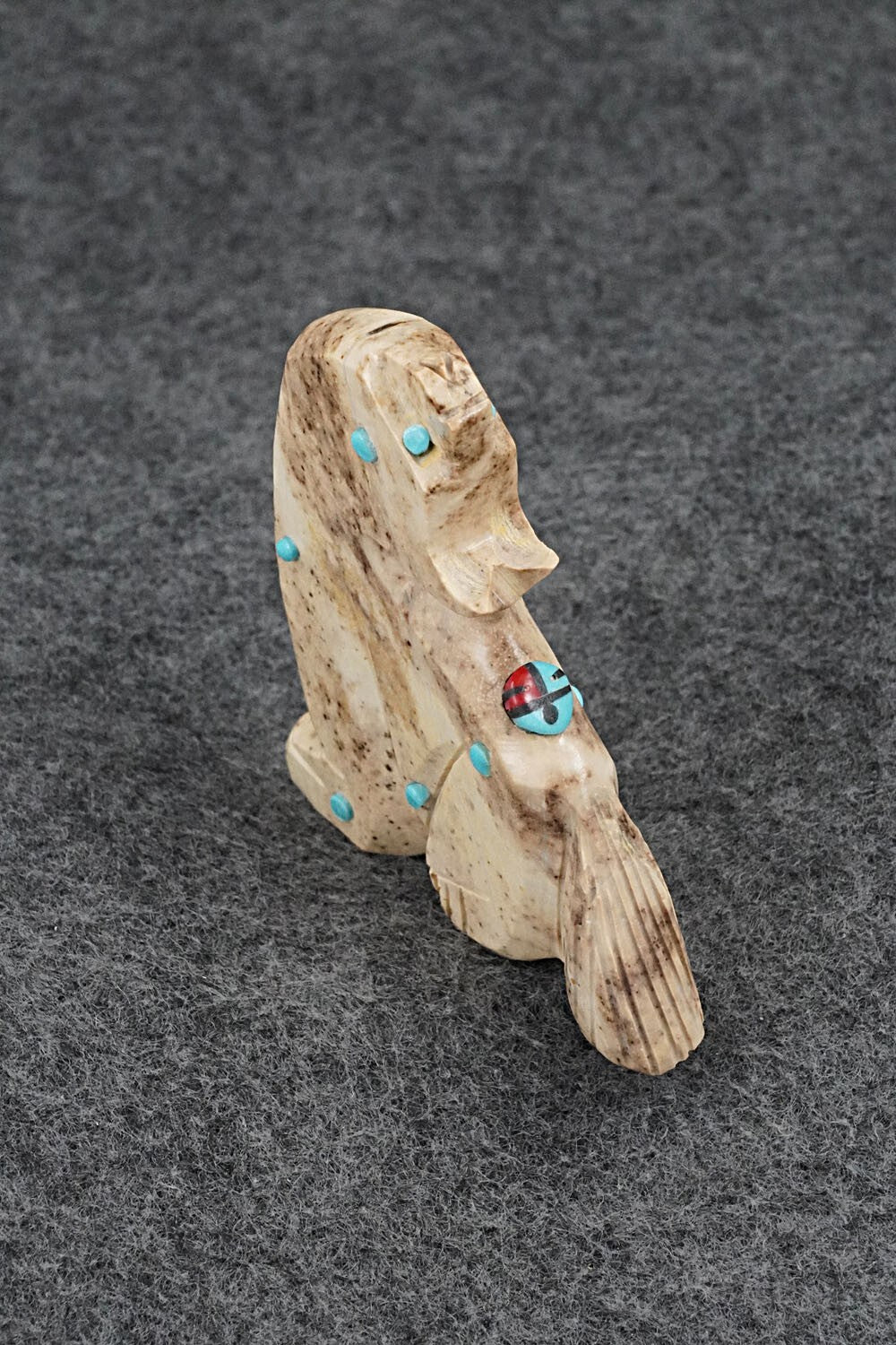Wolf Zuni Fetish Carving - Danette Laate