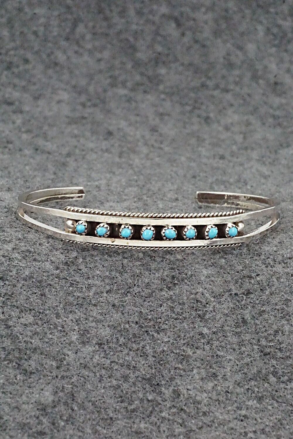 Turquoise & Sterling Silver Bracelet - Susie Livingston