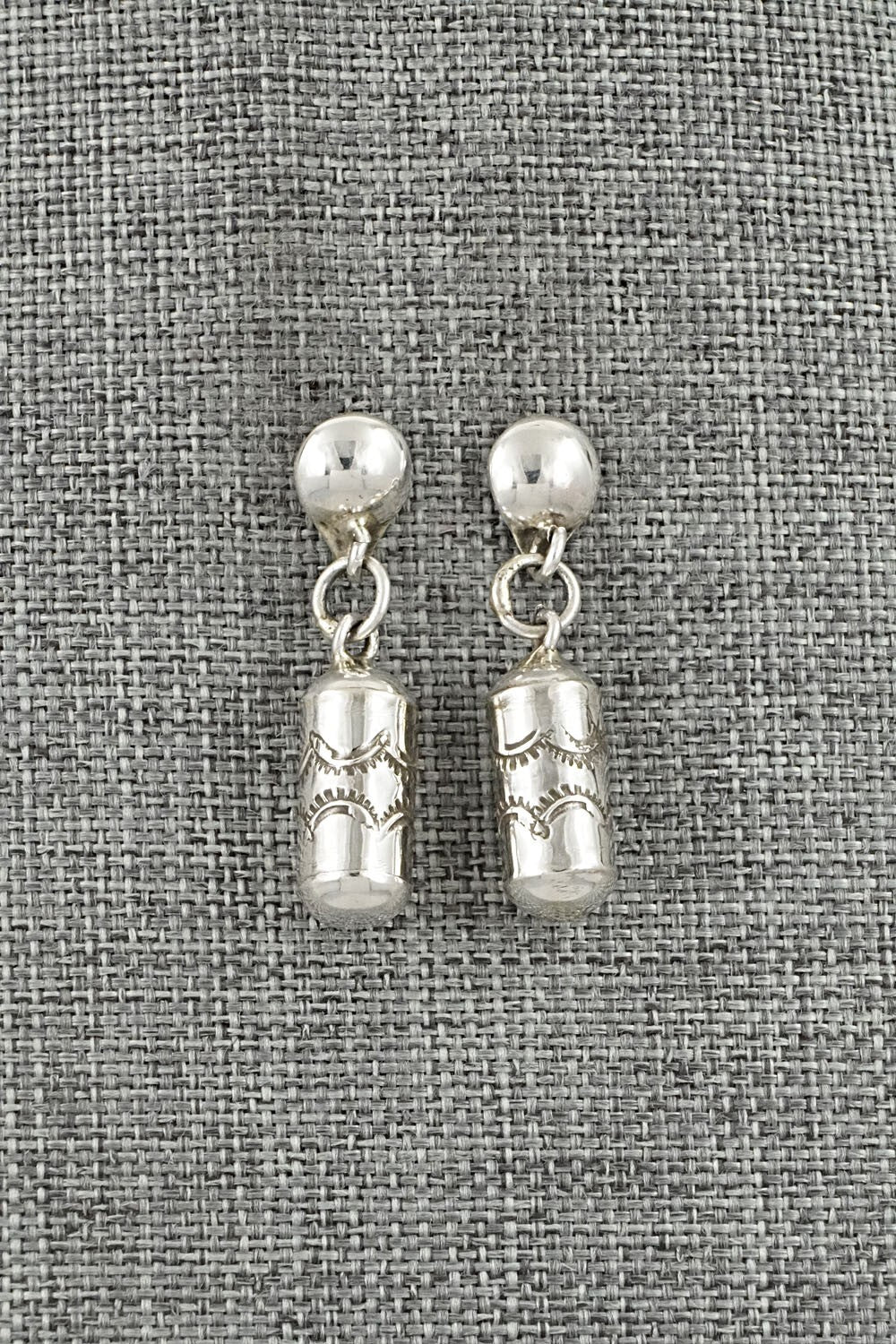 Sterling Silver Earrings - Kim Yazzie