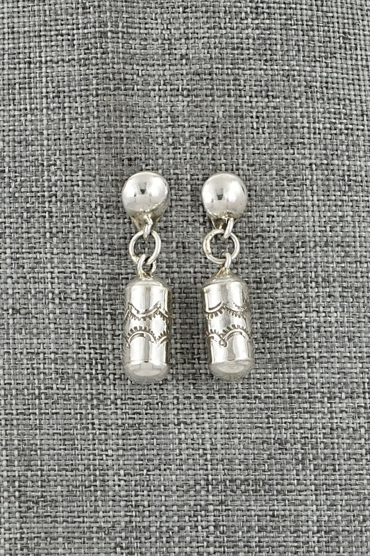 Sterling Silver Earrings - Kim Yazzie