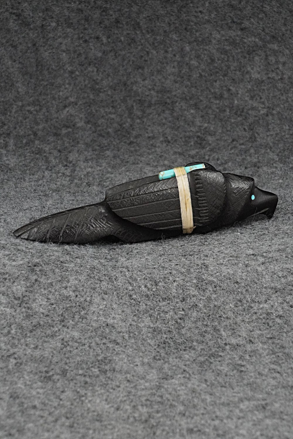 Eagle Zuni Fetish Carving - Herbert Halate