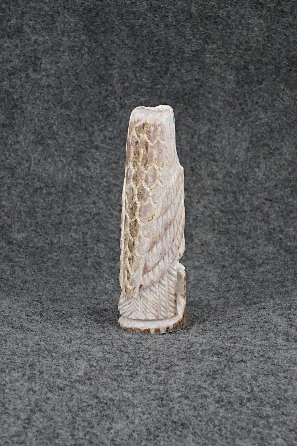 Eagle Zuni Fetish Carving - Garrick Weeka