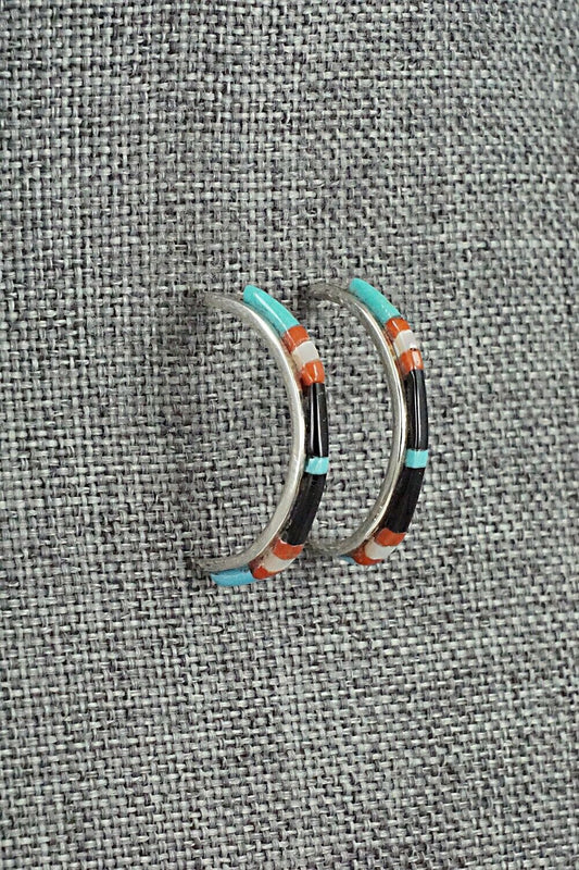 Multi-Stone & Sterling Silver Earrings - Jeannette Chavez