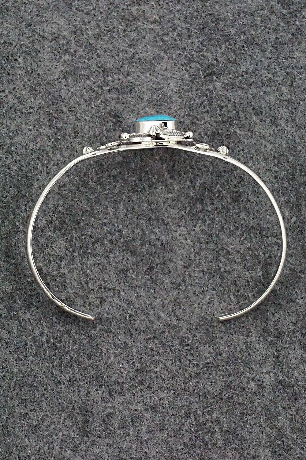 Turquoise & Sterling Silver Bracelet - Jimmy Garcia