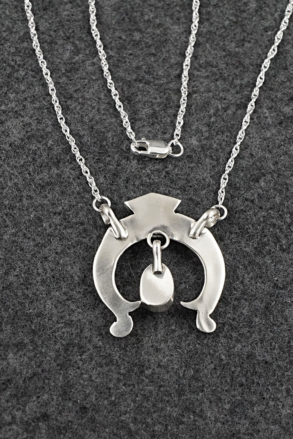 Turquoise & Sterling Silver Necklace - Gary Shorty