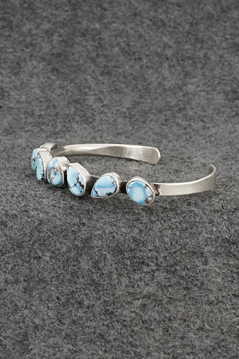 Turquoise & Sterling Silver Bracelet - Verley Betone