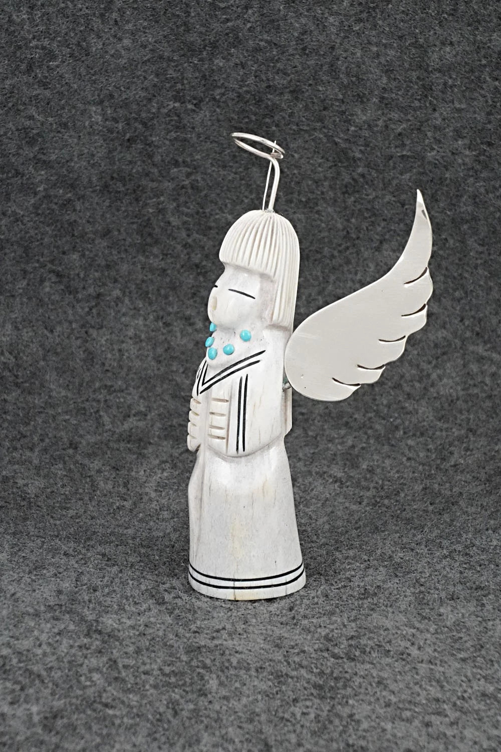 Angel Zuni Fetish Carving - Claudia Peina