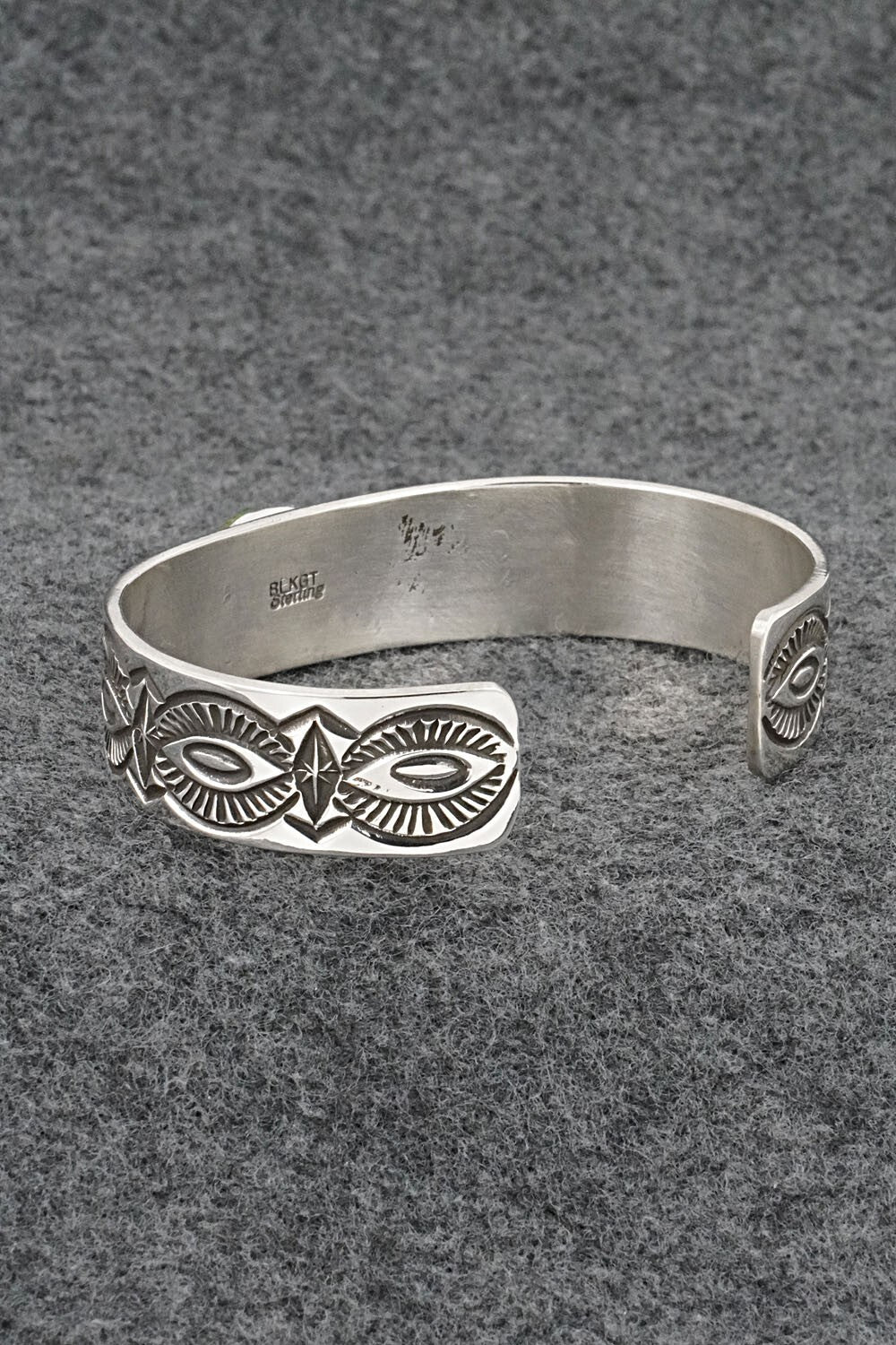Turquoise & Sterling Silver Bracelet - Arnold Blackgoat