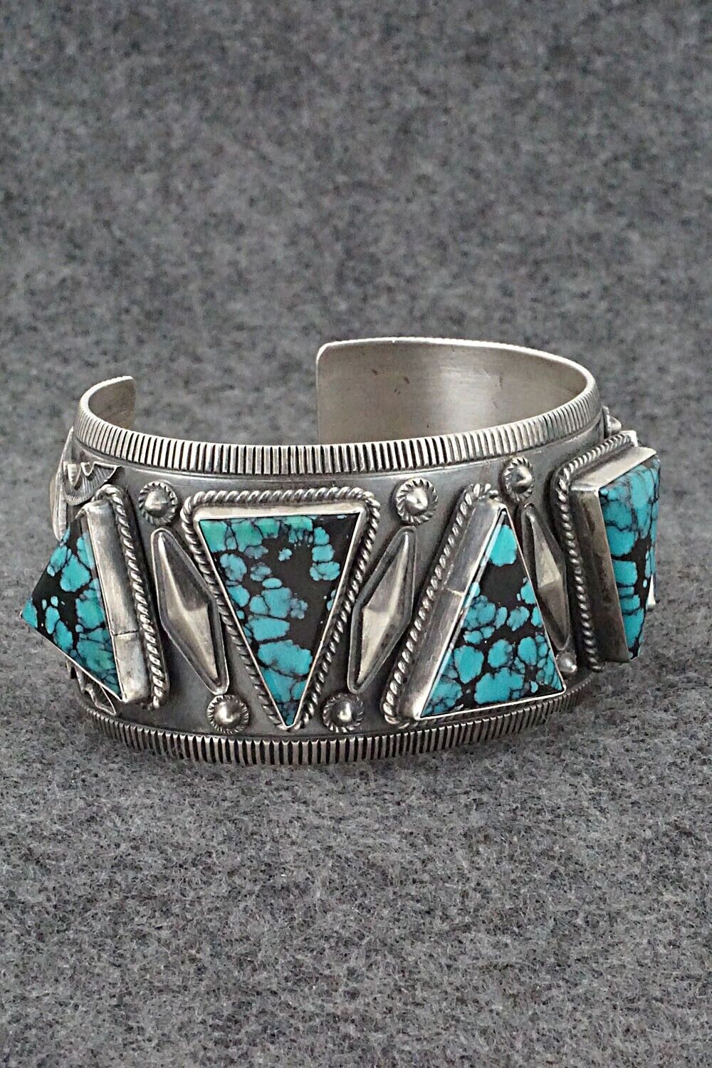 Turquoise & Sterling Silver Bracelet - Derrick Gordon