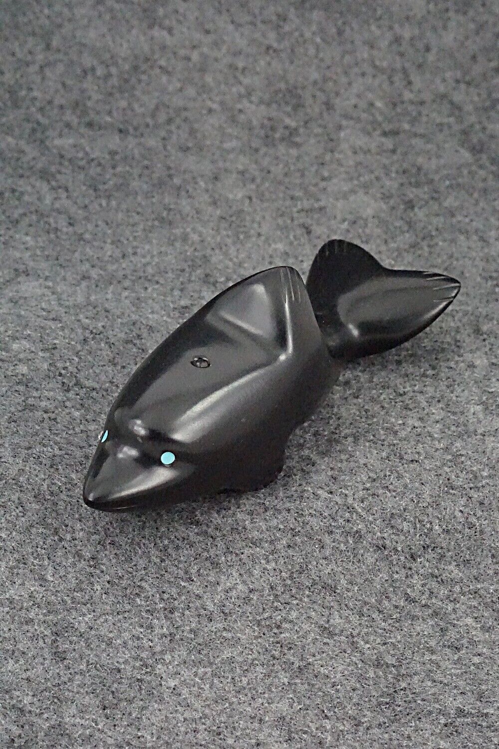 Dolphin Zuni Fetish Carving - Herbert Halate