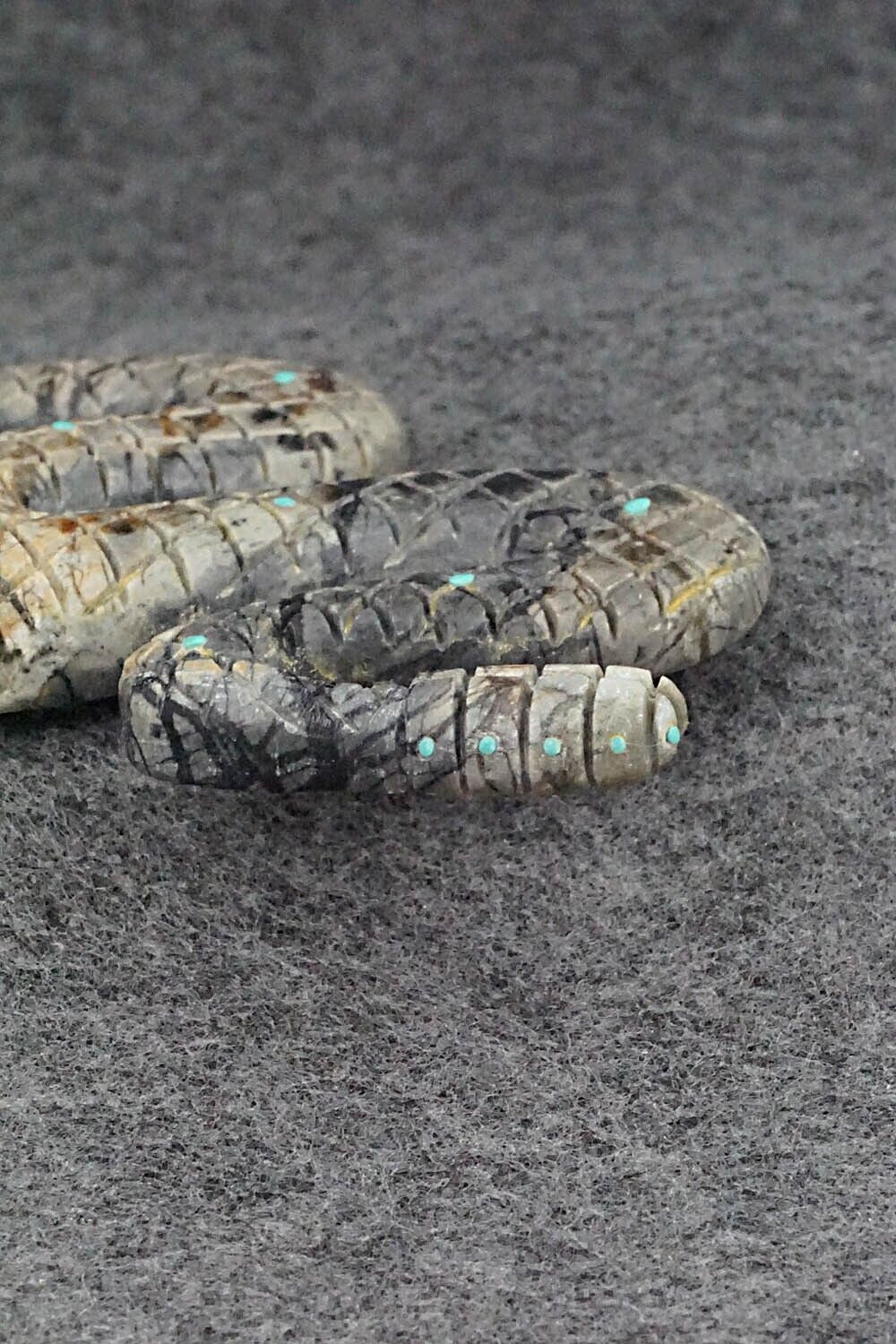 Rattlesnake Zuni Fetish Carving - Douglas Martza