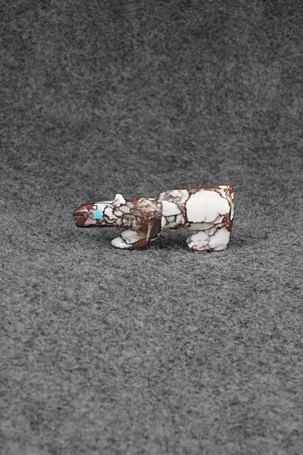 Mountain Lion Zuni Fetish Carving - Ronnie Lunasee