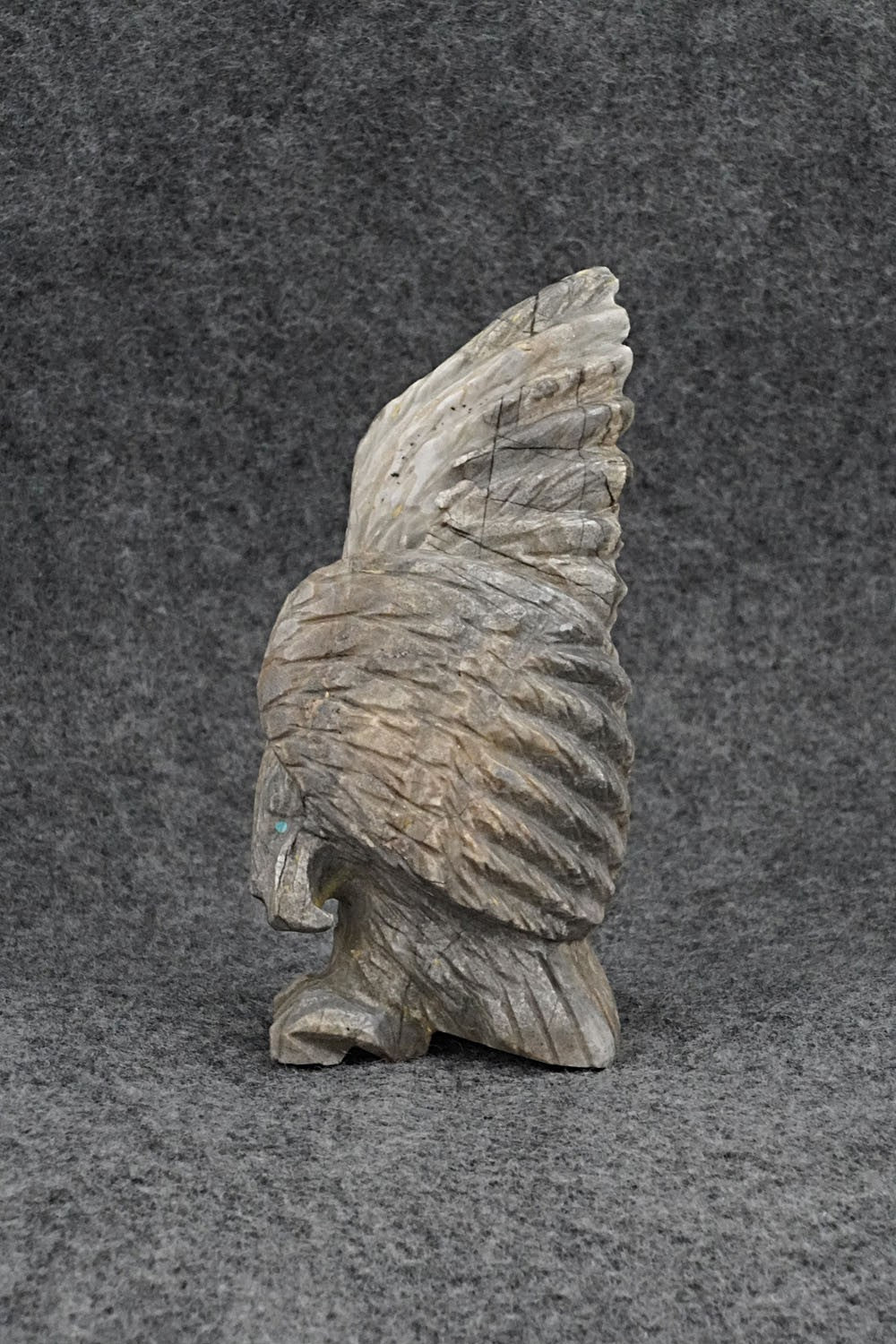 Eagle Zuni Fetish Carving - Tony Mackel
